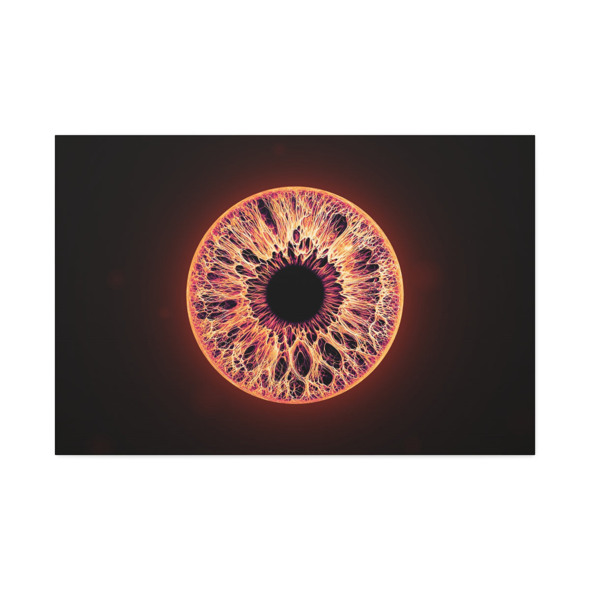 BLXNTT Iris – Lace Web Sunset Fade Glossy Canvas