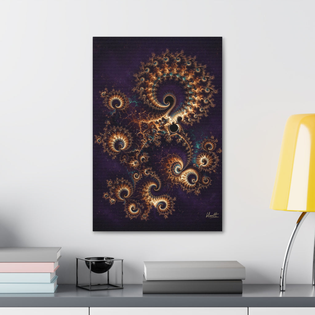 Copper Infinity - Original Glossy Canvas