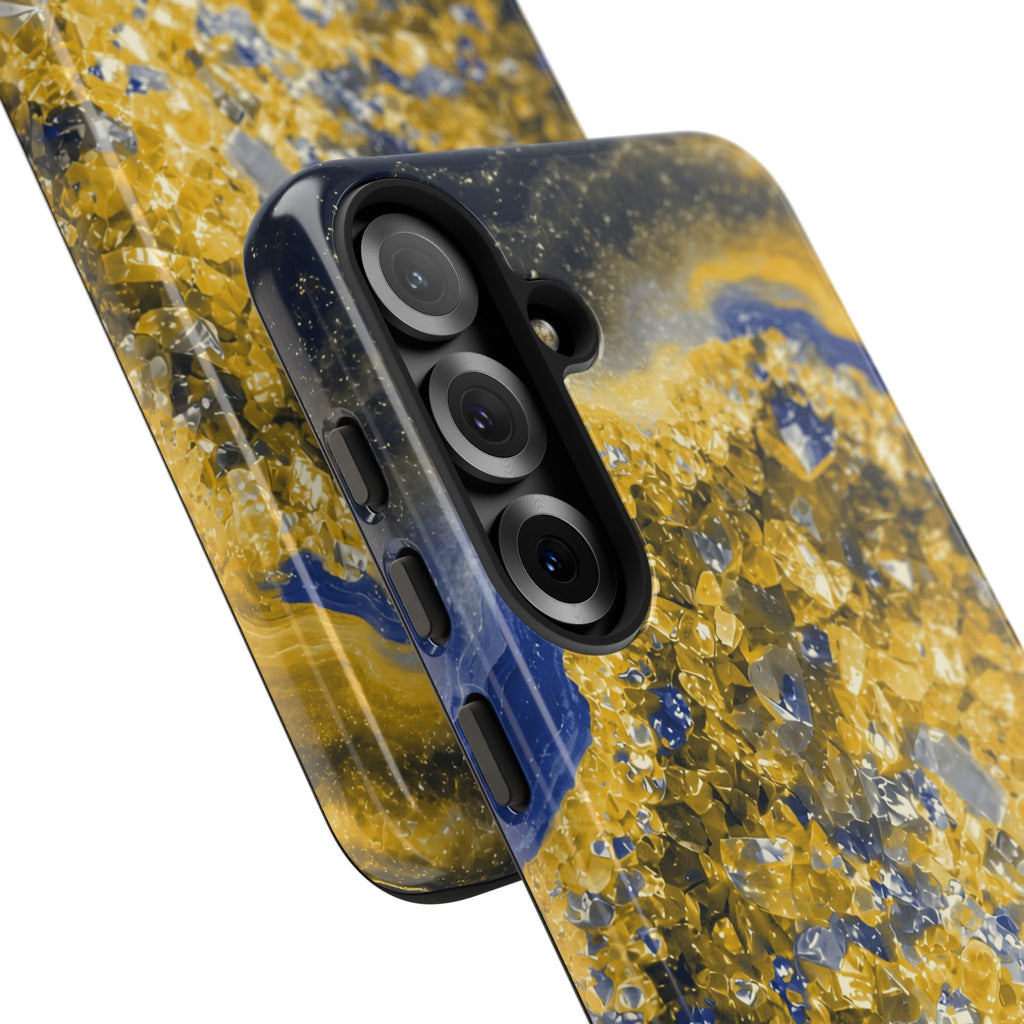 Geode Core - Mustard Navy Phone Case