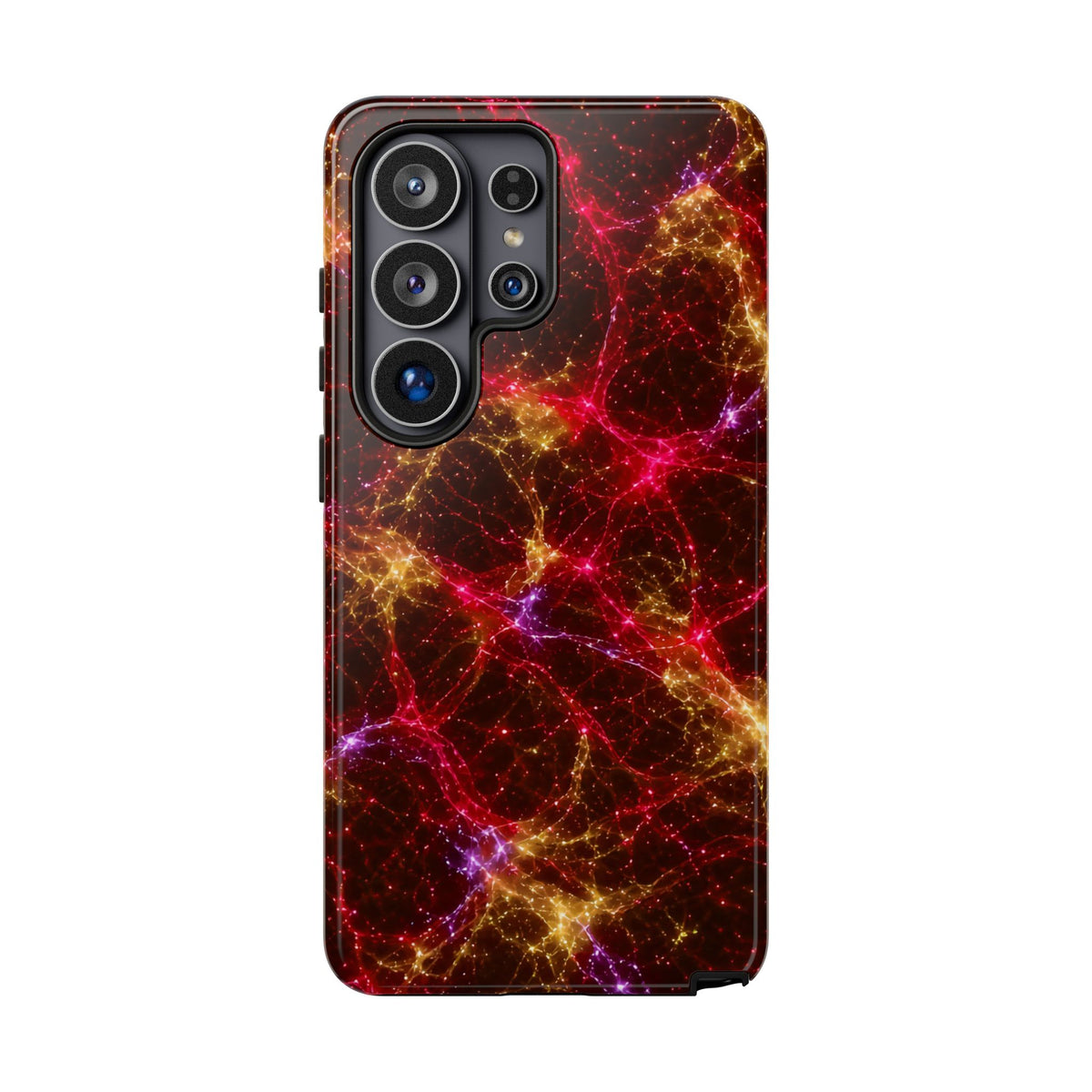 Neon Mycelium - Rainbow Nerve Phone Case