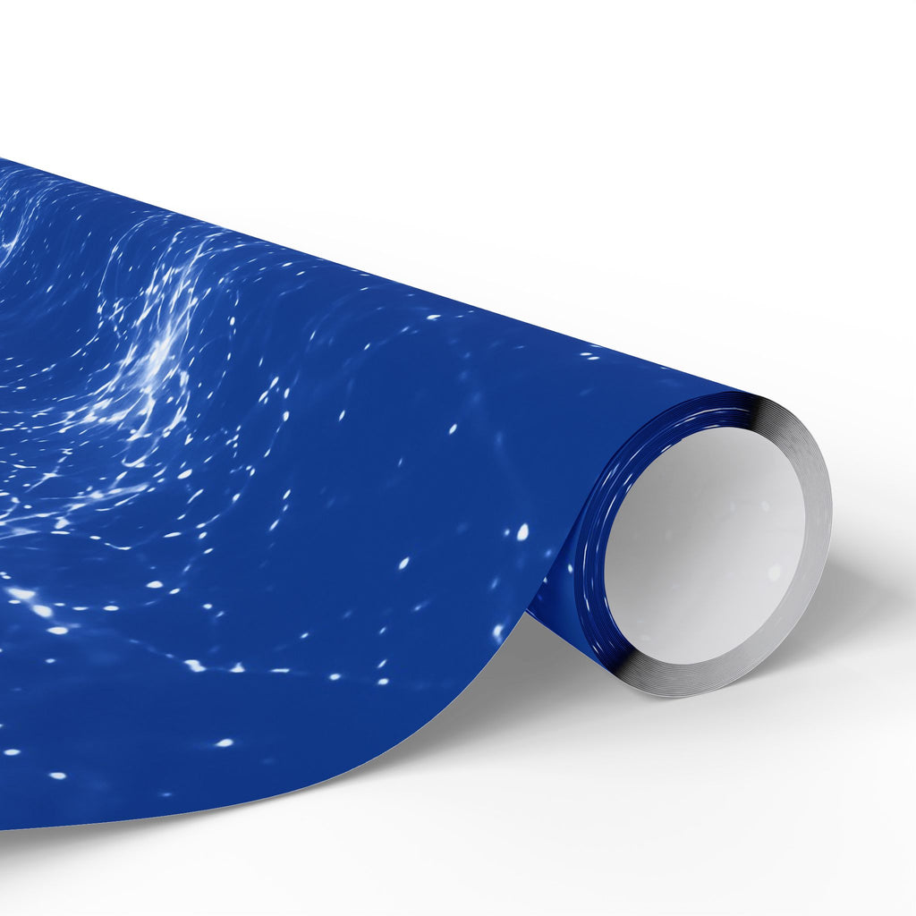 Neon Mycelium - Blueprint Wrapping Paper