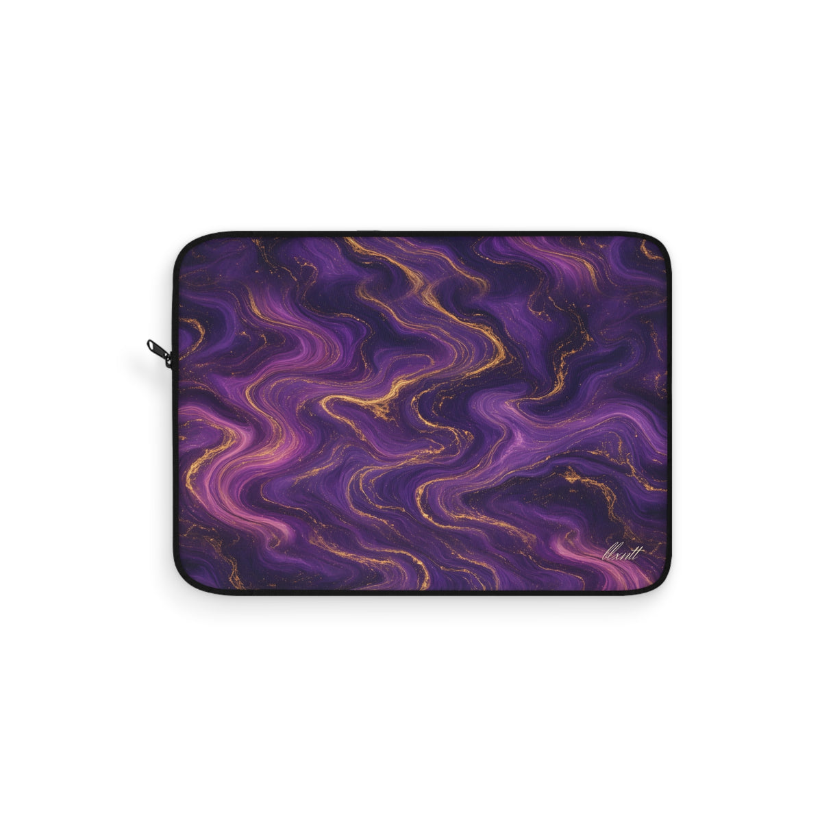 Royal Purple Marble Laptop Sleeve