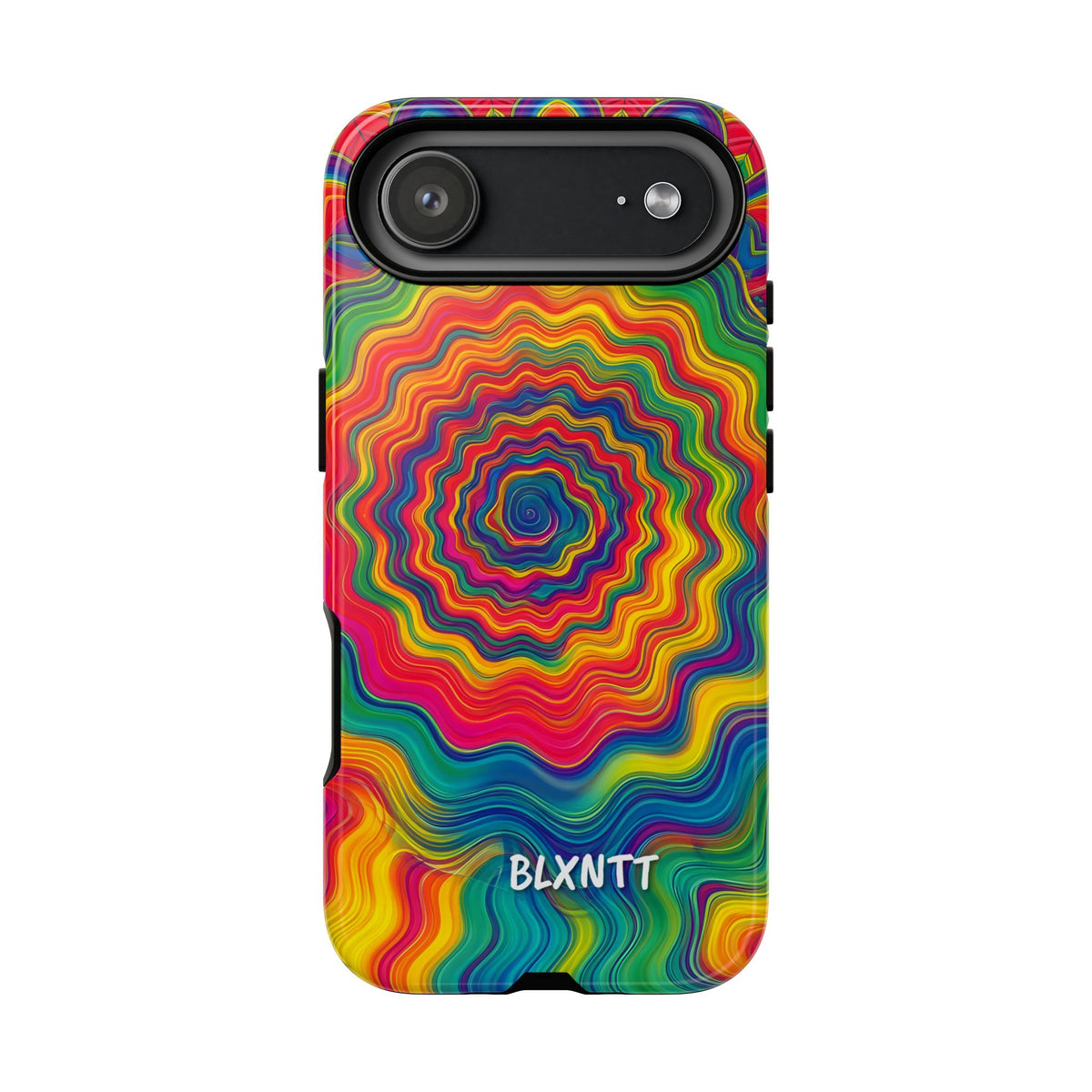 Hypnotic Rainbow Ripple Phone Case
