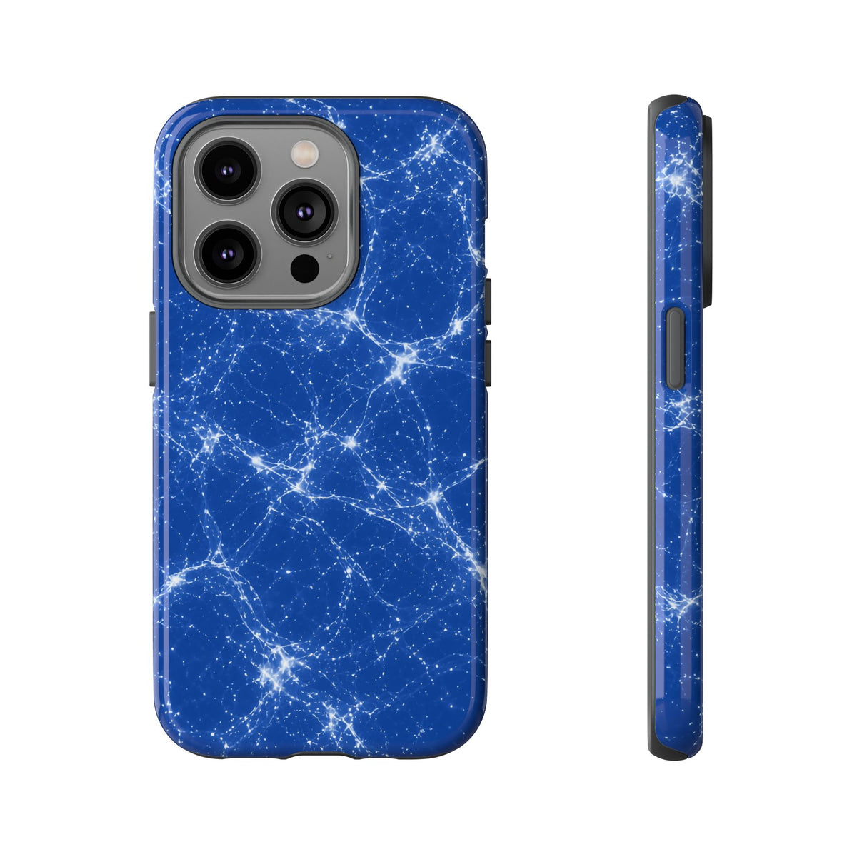 Neon Mycelium - Blueprint Phone Case