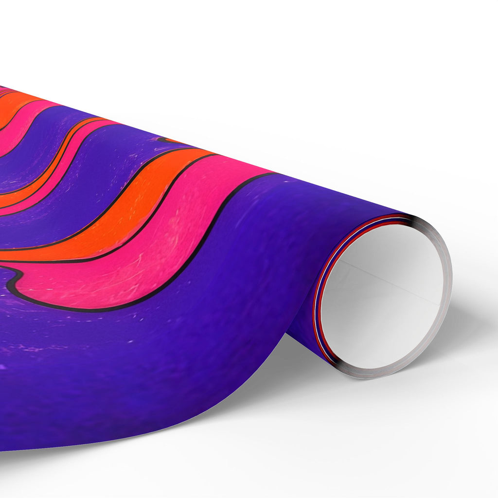 Fillmore Flow - Synthwave Wrapping Paper