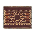 BLXNTT Red Hippie Woven Blanket #4
