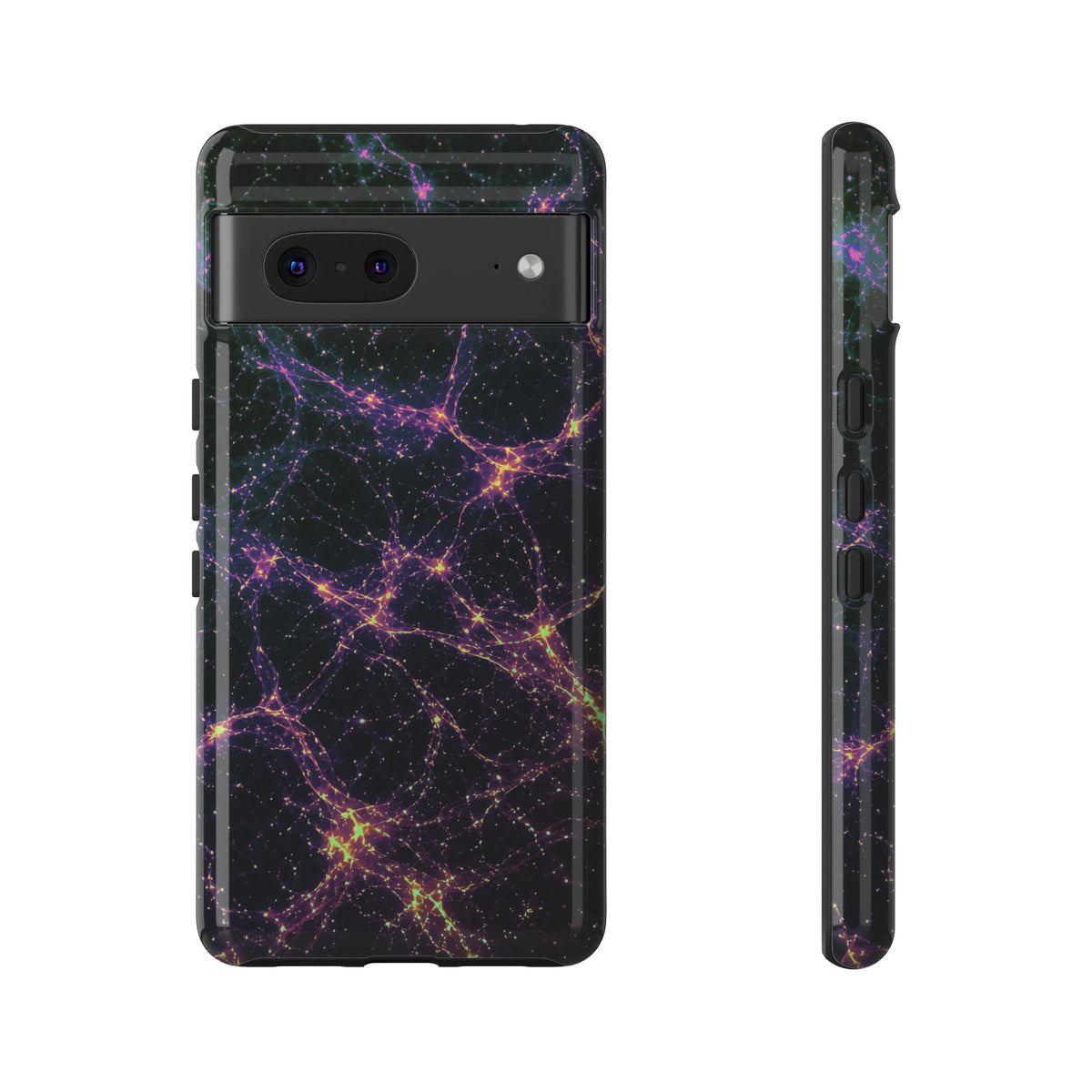 Neon Mycelium - Holographic Phone Case