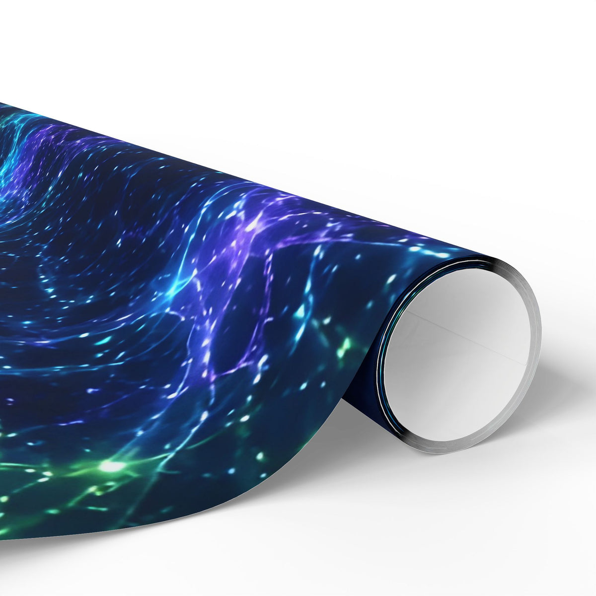 Neon Mycelium - Original Glow Wrapping Paper