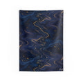 Navy & Gold Marble Tapestry
