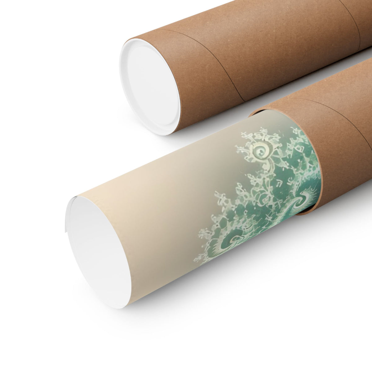 Copper Infinity - Sea Glass Poster