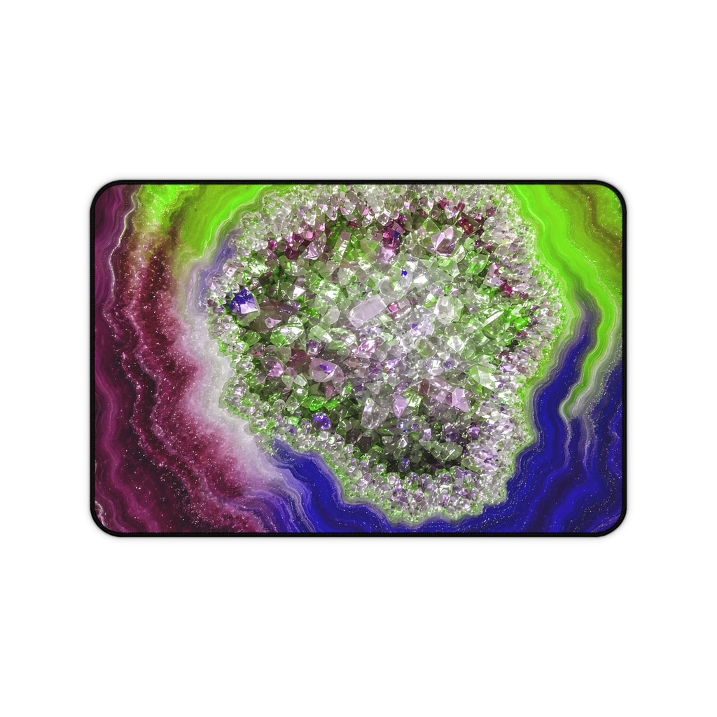 Geode Core - Cosmic Berry Desk Mat