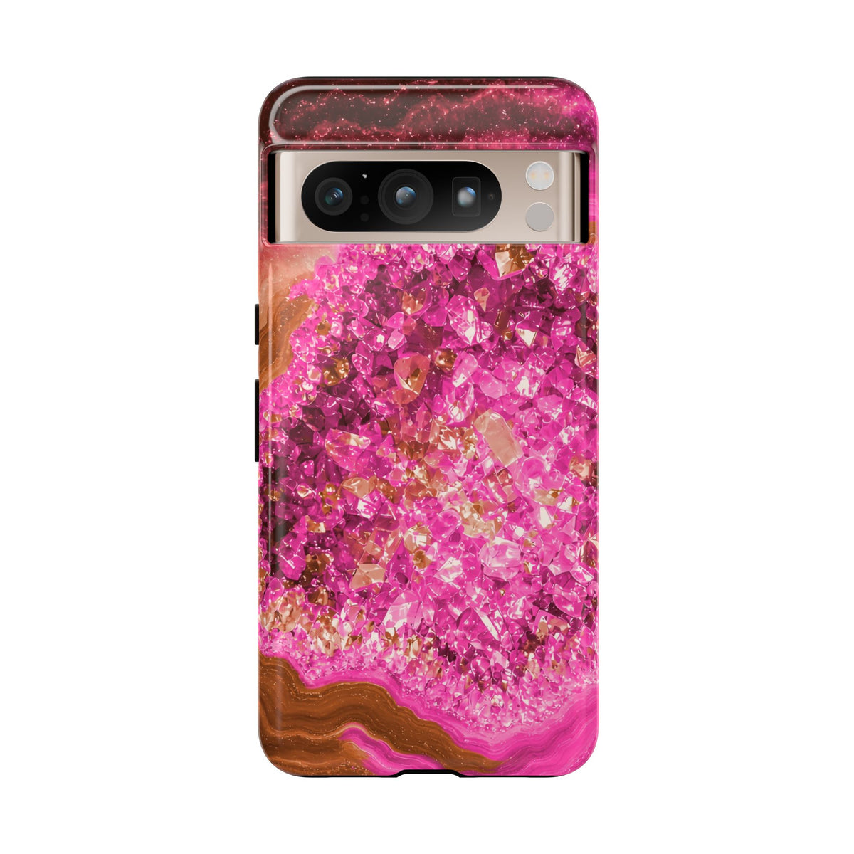Geode Core - Terracotta Neon Phone Case