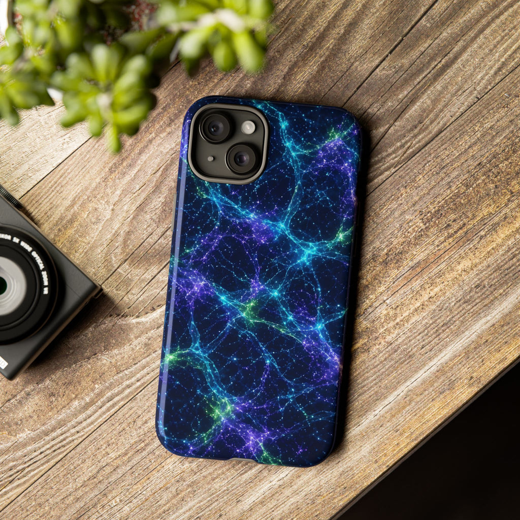 Neon Mycelium - Original Glow Phone Case