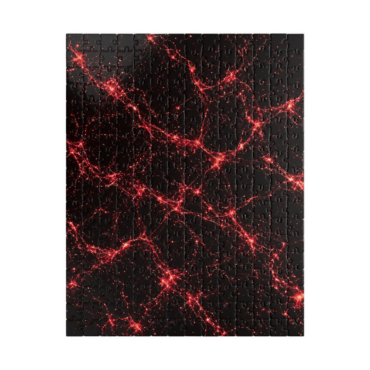 Neon Mycelium - Blood Moon Jigsaw Puzzle