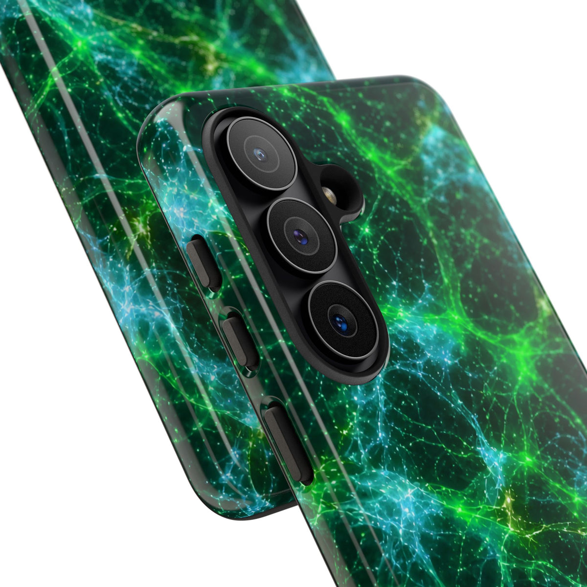 Neon Mycelium - Mermaid Phone Case