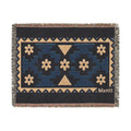 BLXNTT Blue Hippie Woven Blanket #4