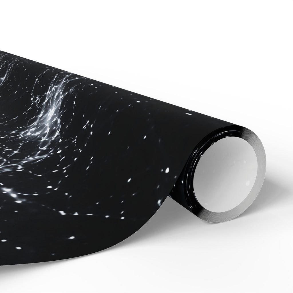 Neon Mycelium - Silver Ghost Wrapping Paper