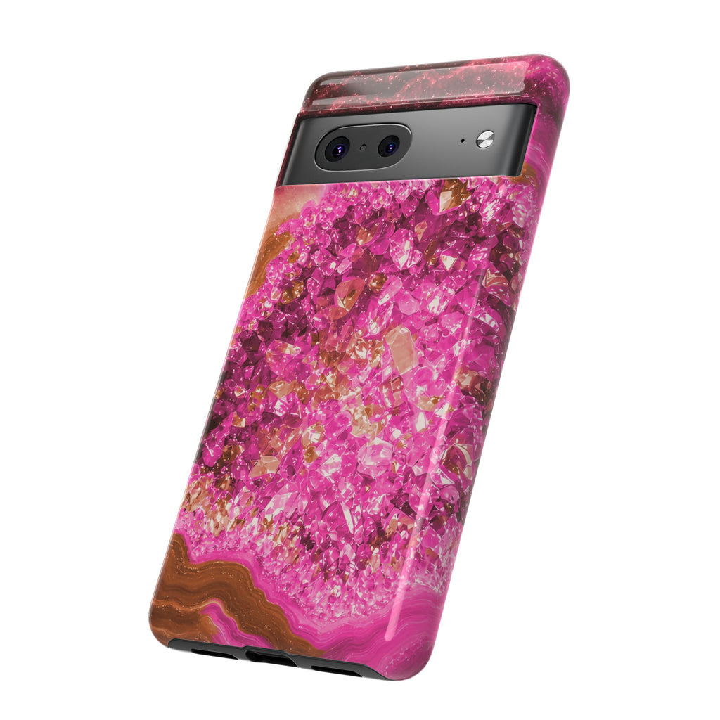 Geode Core - Terracotta Neon Phone Case