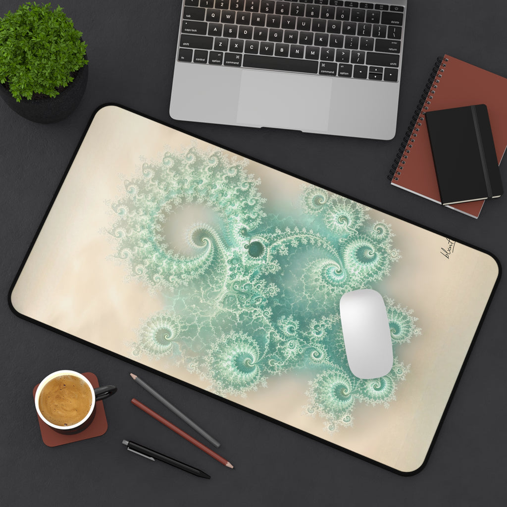 Copper Infinity - Sea Glass Desk Mat