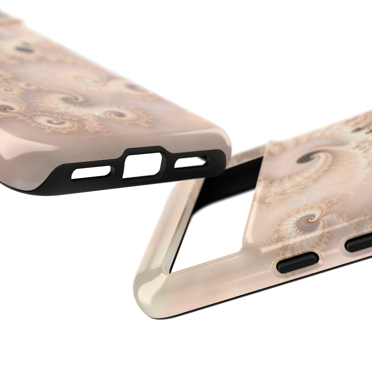Copper Infinity - Champagne Pearl Phone Case