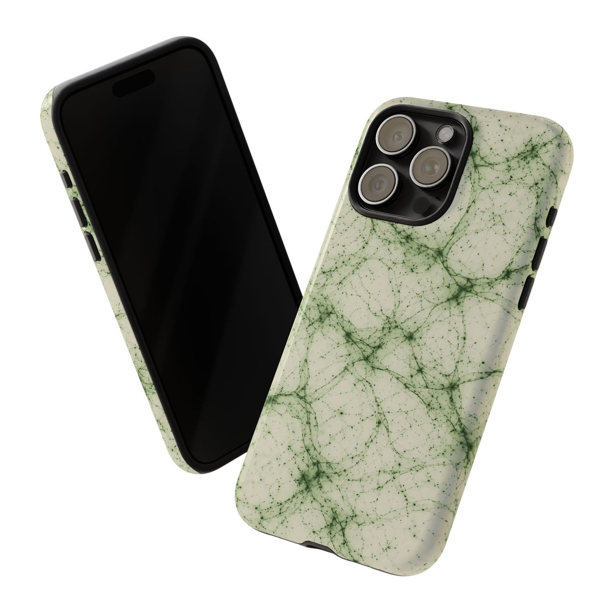 Neon Mycelium - Matcha Latte Phone Case