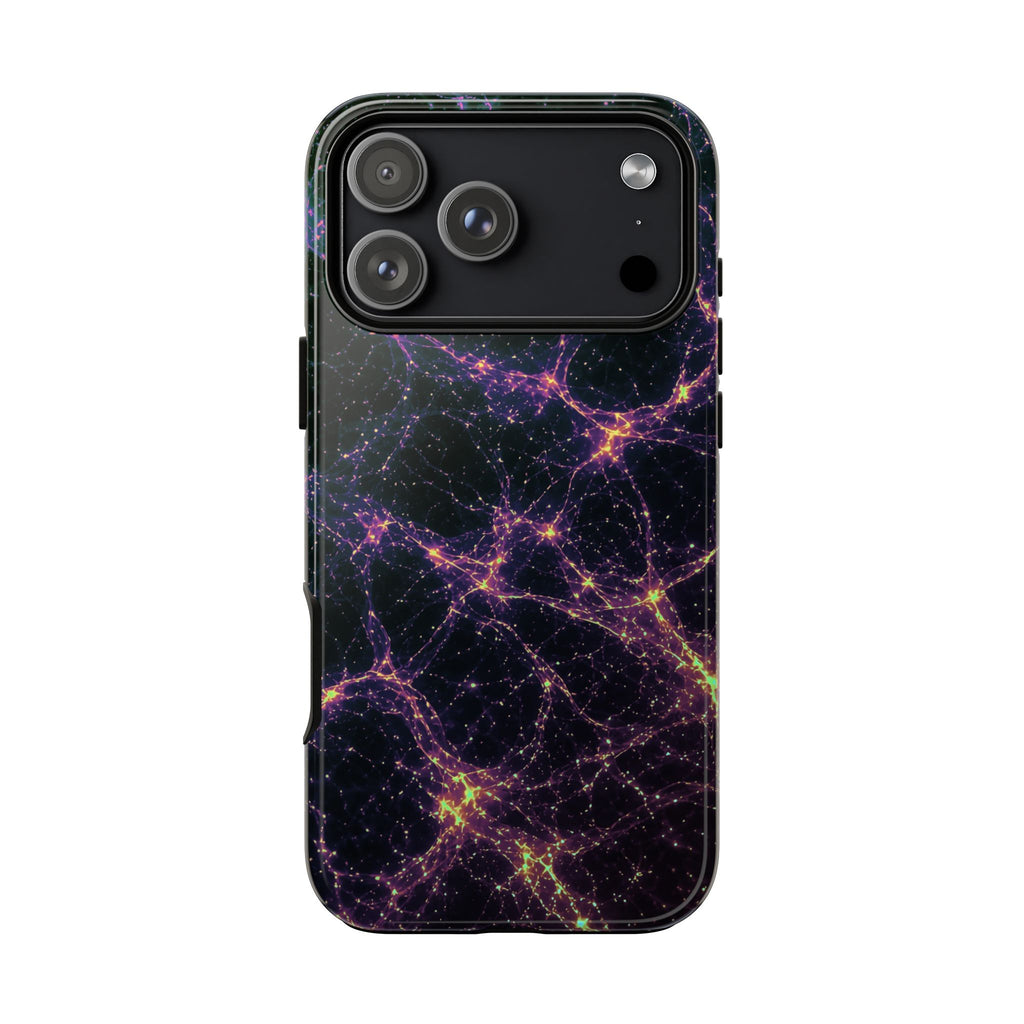 Neon Mycelium - Holographic Phone Case