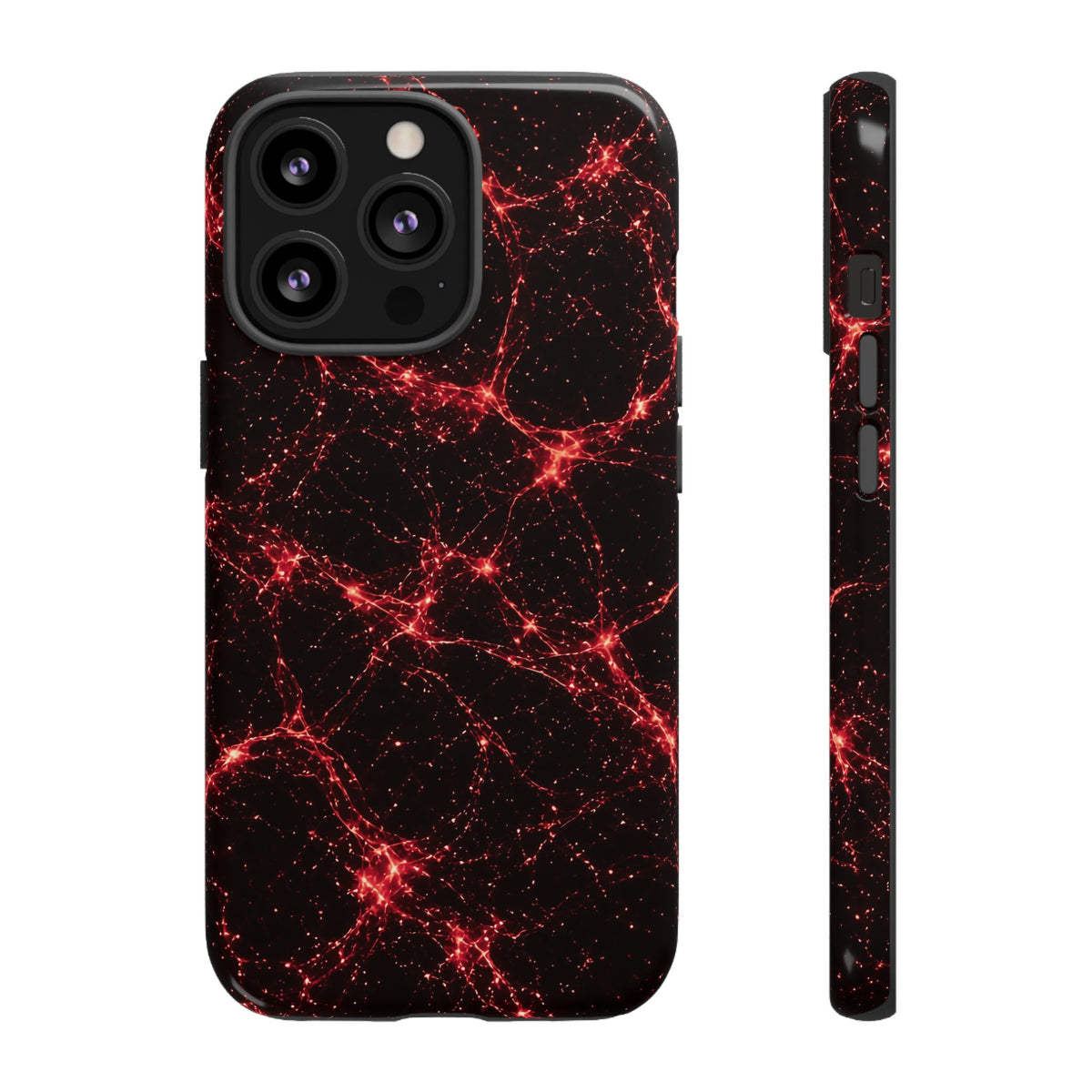 Neon Mycelium - Blood Moon Phone Case