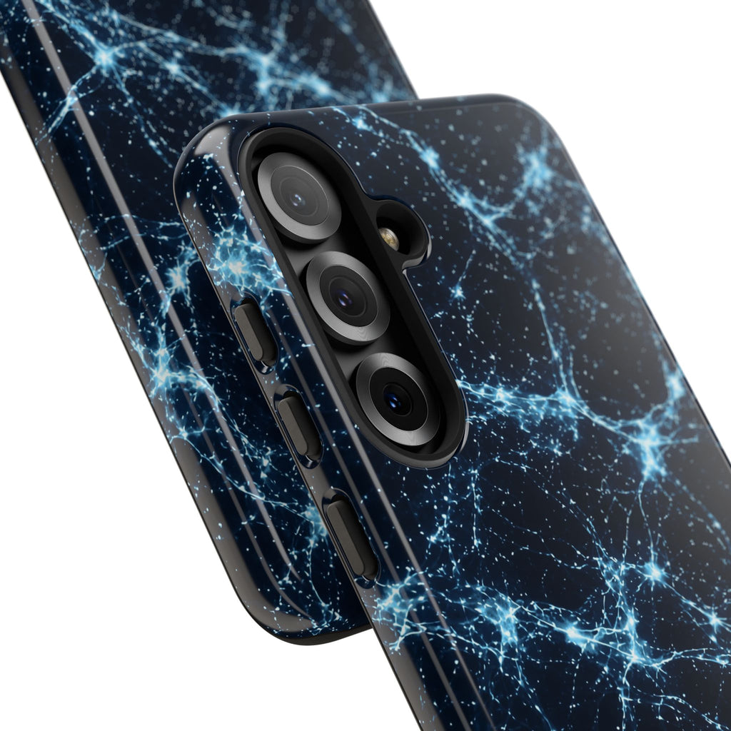Neon Mycelium - Ice Crystal Phone Case