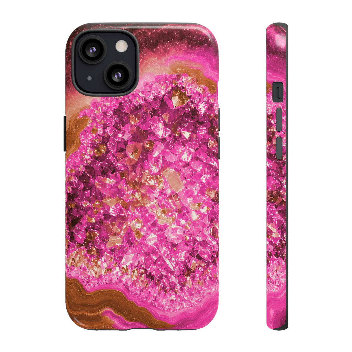 Geode Core - Terracotta Neon Phone Case