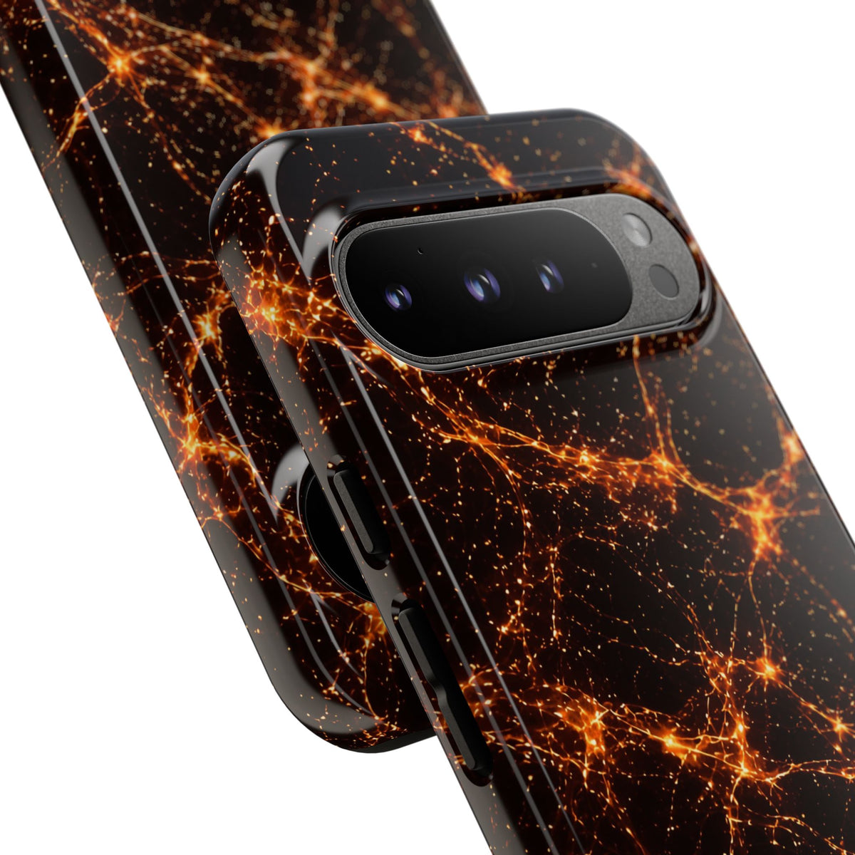 Neon Mycelium - Solar Flare Phone Case