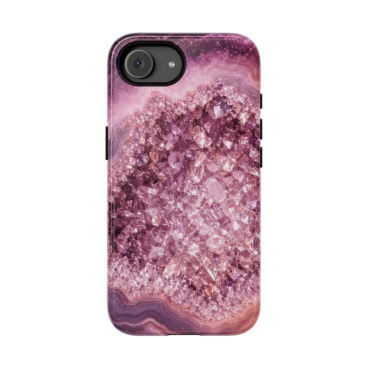 Geode Core - Rose Quartz Phone Case