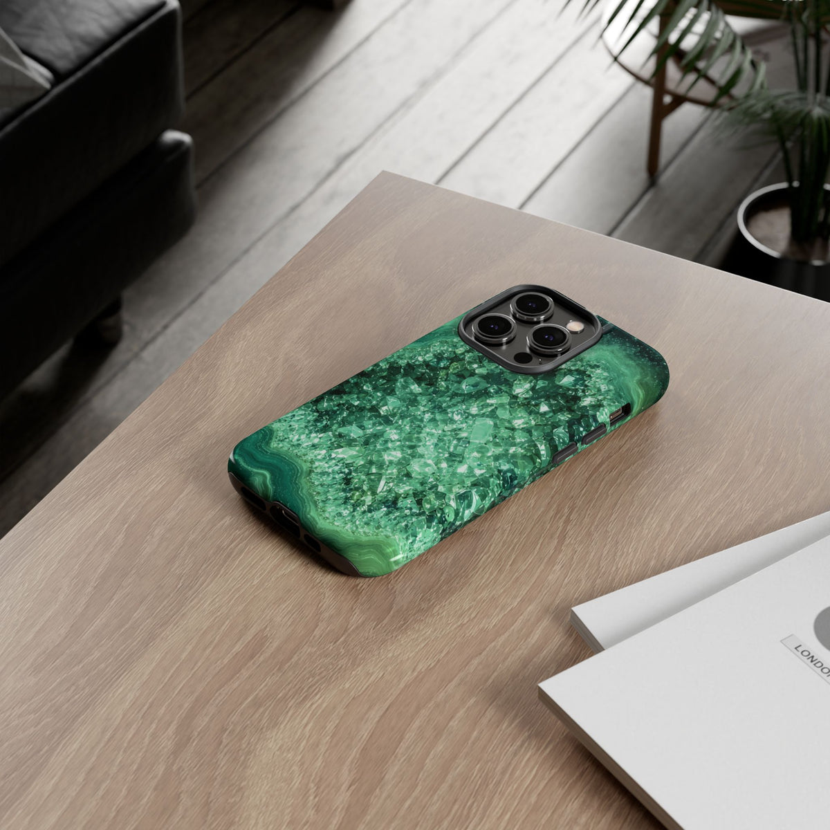 Geode Core - Jade Temple Phone Case