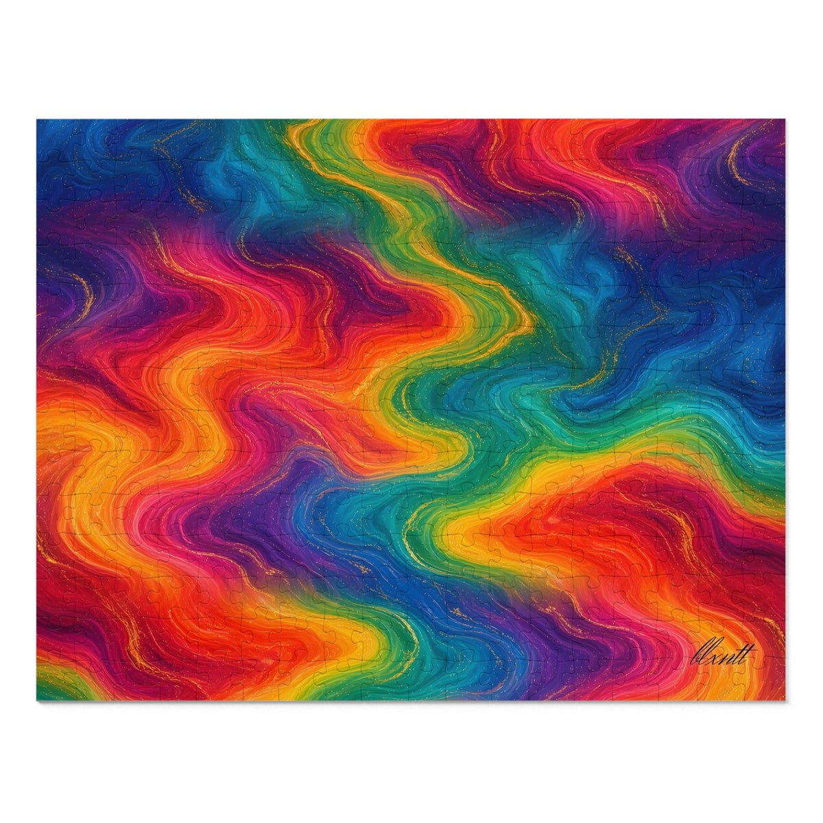 Rainbow Marble Puzzle