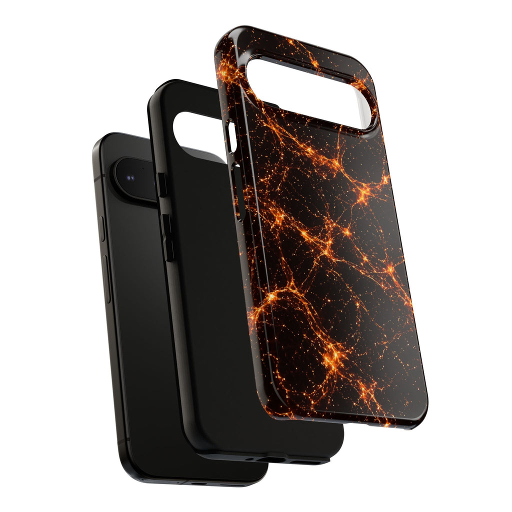 Neon Mycelium - Solar Flare Phone Case