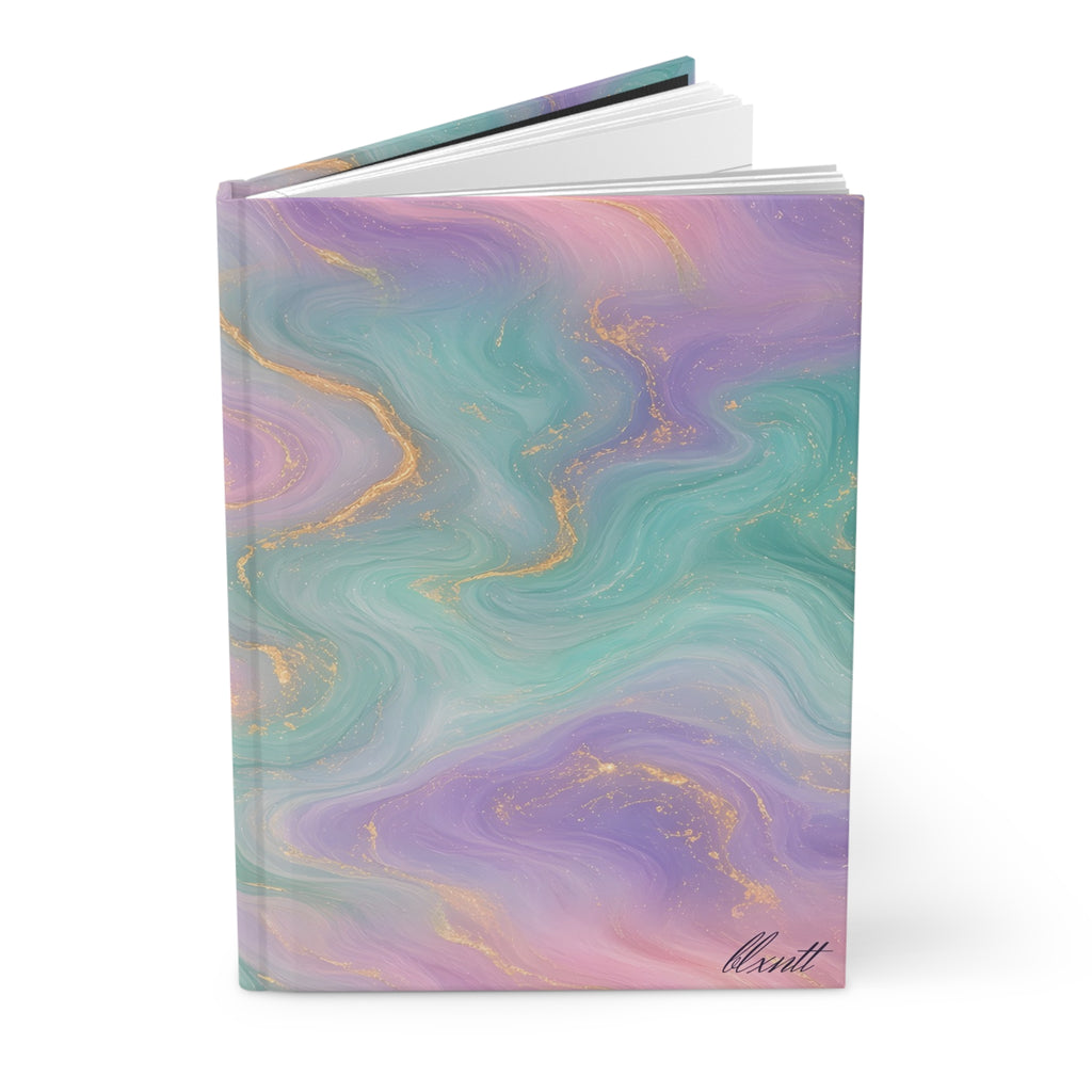 Pastel Marble Hardcover Journal