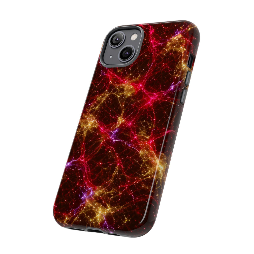 Neon Mycelium - Rainbow Nerve Phone Case