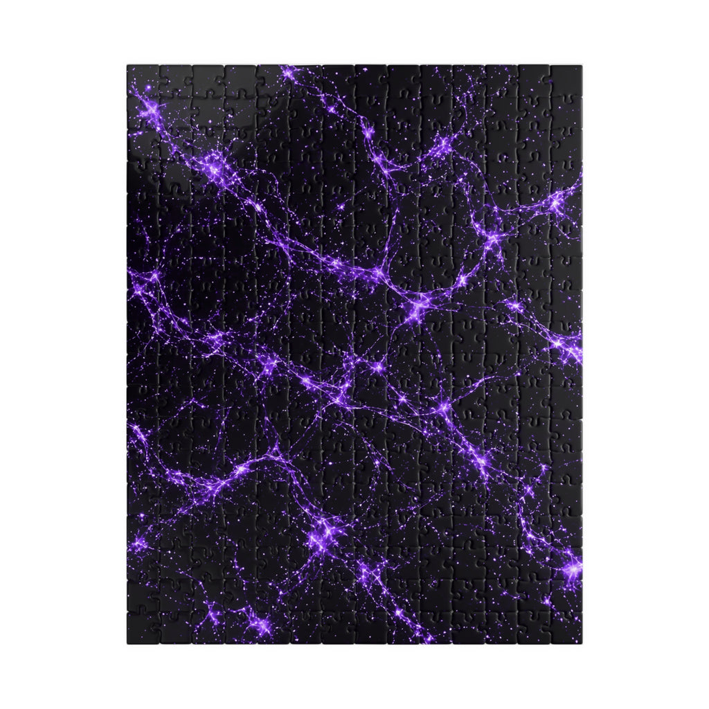 Neon Mycelium - Ultraviolet Jigsaw Puzzle