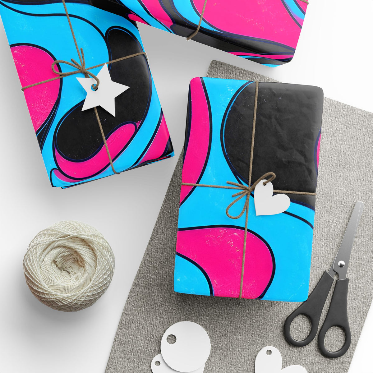 Fillmore Flow - Cyberpunk Wrapping Paper