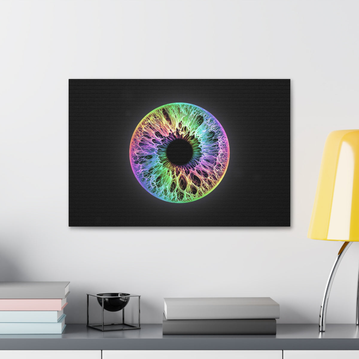 BLXNTT Iris – Lace Web Holographic Glossy Canvas