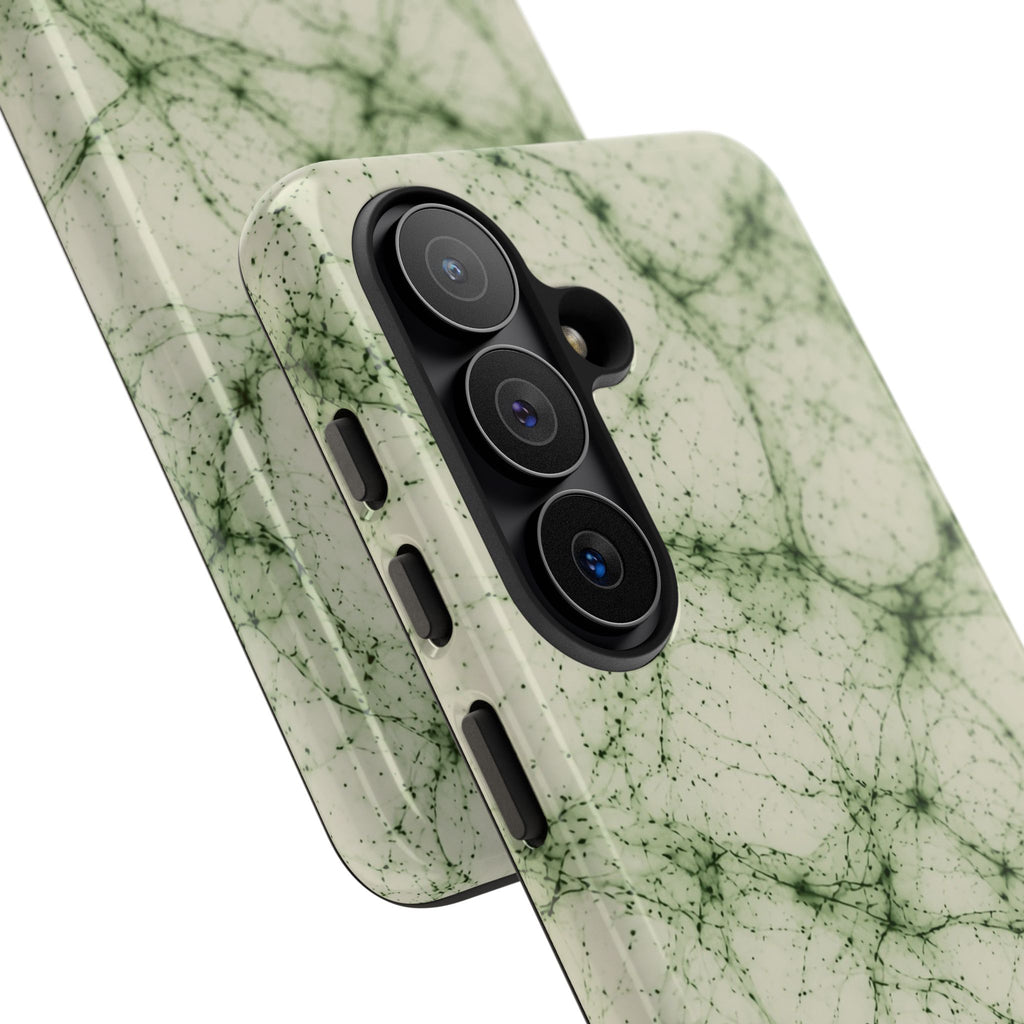Neon Mycelium - Matcha Latte Phone Case