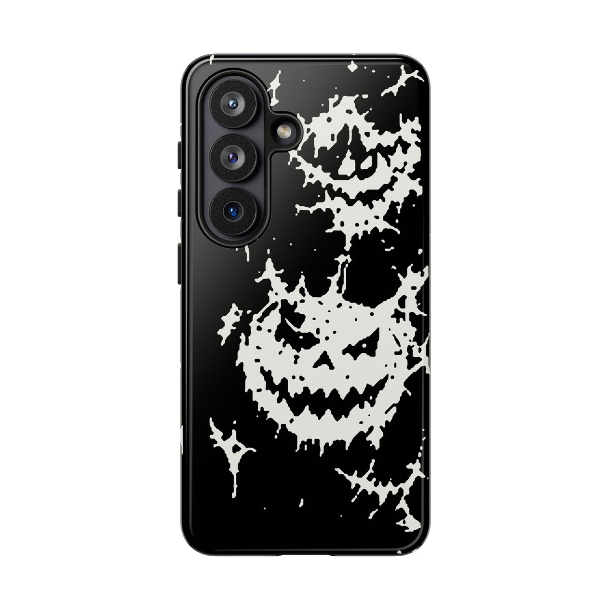 White Spiderweb Pumpkin Phone Case