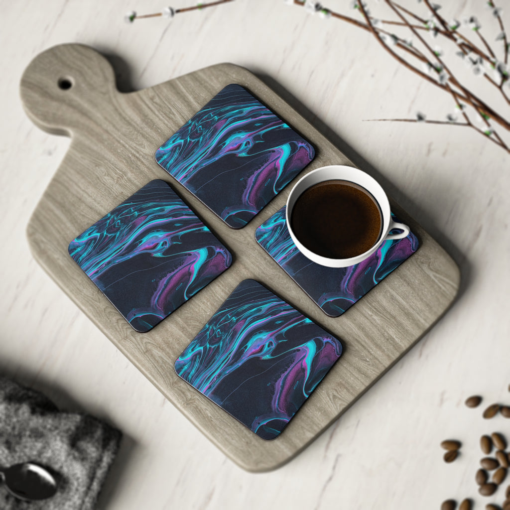 BLXNTT Midnight Pour Coasters (Single or Set of 4)