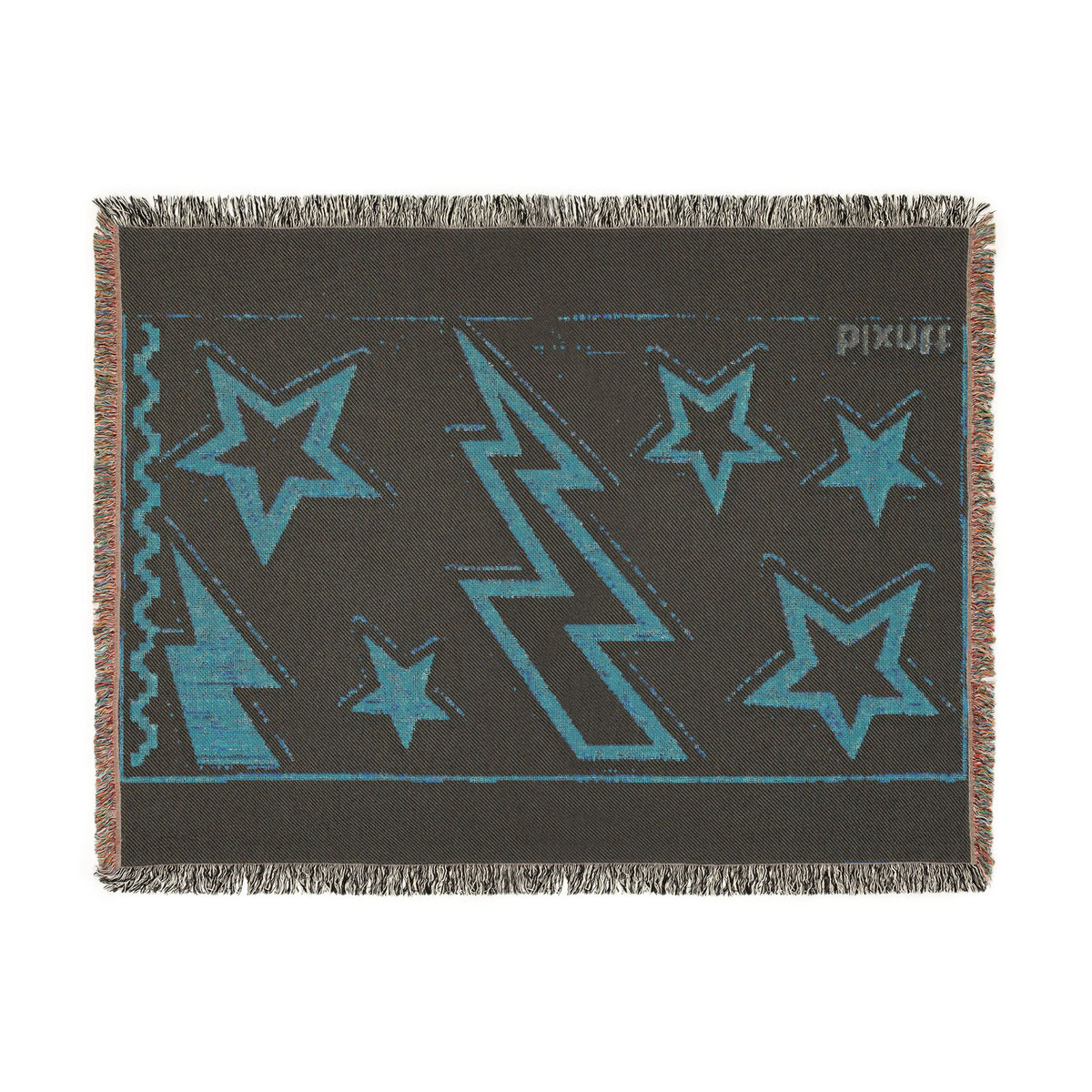 BLXNTT Yellow Hippie Woven Blanket #3