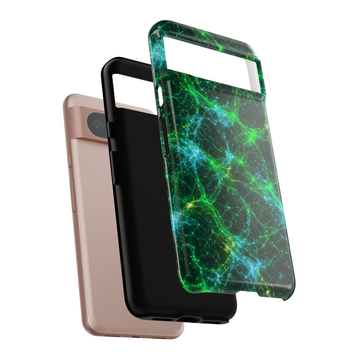 Neon Mycelium - Mermaid Phone Case