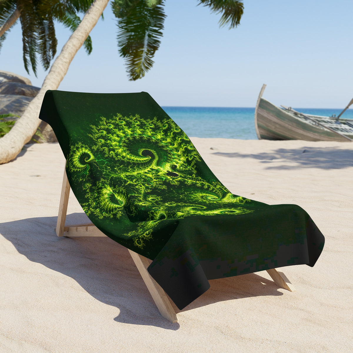 Copper Infinity - Toxic Acid Beach Towel