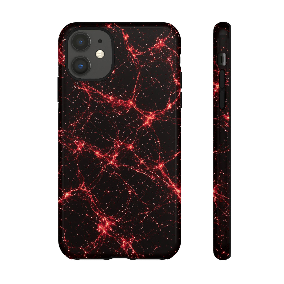Neon Mycelium - Blood Moon Phone Case