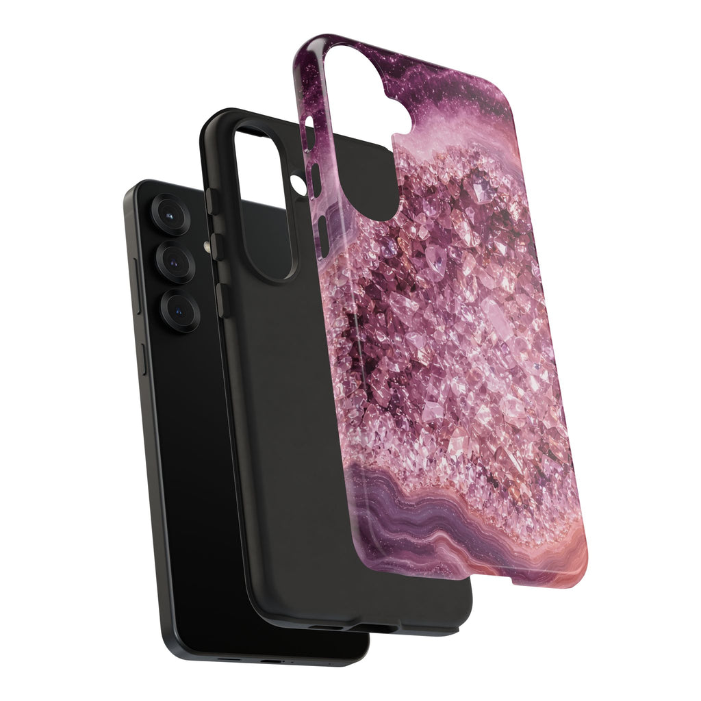 Geode Core - Rose Quartz Phone Case
