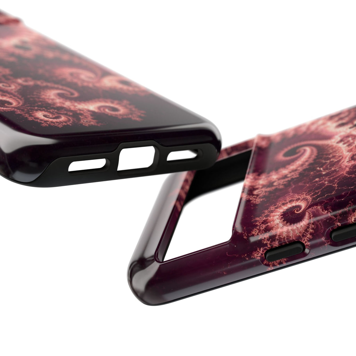 Copper Infinity - Rose Quartz Phone Case