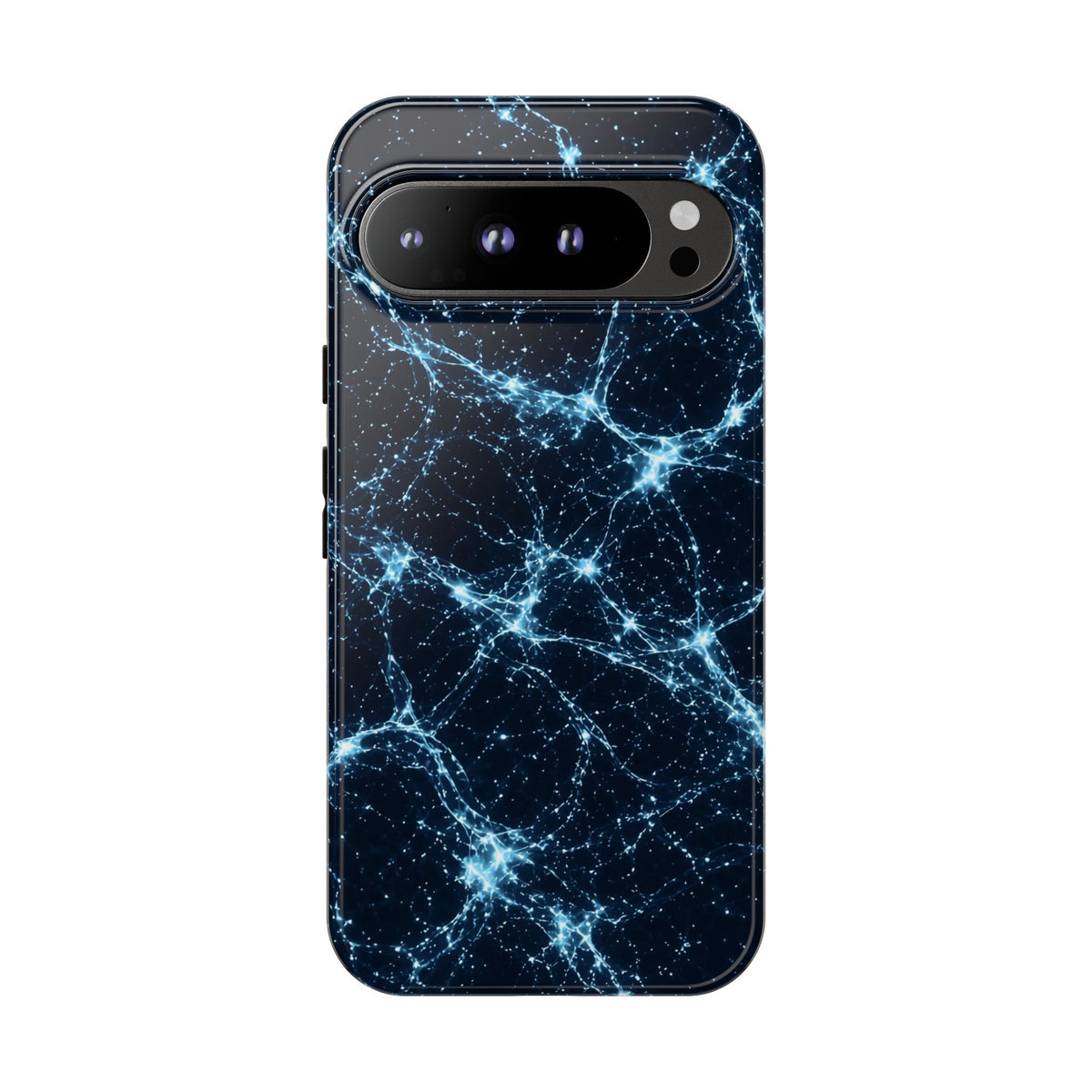 Neon Mycelium - Ice Crystal Phone Case