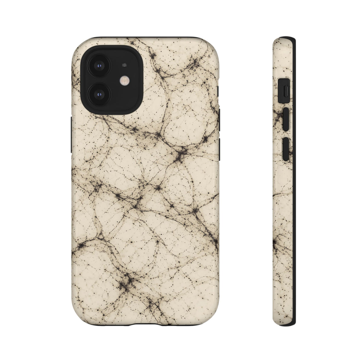 Neon Mycelium - Ink on Paper Phone Case